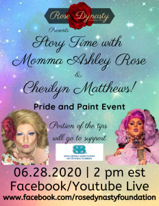 Drag Story Time with Momma and Cherilyn! Pride and Paint Event!