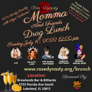 Momma And Friends Drag Lunch!